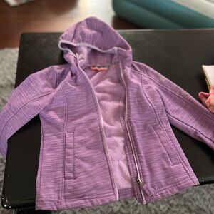 Free Country Kids Purple Raincoat